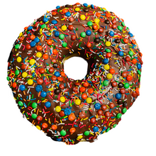 Load image into Gallery viewer, Giant Chocolate Donut Cake