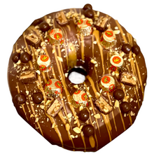 Load image into Gallery viewer, Giant Donut Cake Reeses Peanut Butter Cups + Snickers