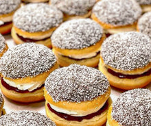 Load image into Gallery viewer, 6 Pack Of Premium Lamington Donuts
