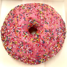 Load image into Gallery viewer, Giant Pink Strawberry Donut Cake