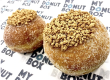Load image into Gallery viewer, Mini Golden Gaytime Filled Donuts (16 Pack)