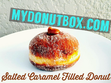 Load image into Gallery viewer, Mini Salted Caramel Filled Donuts (16 Pack)