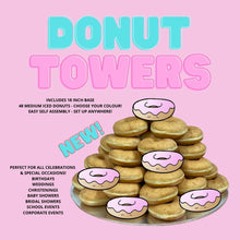 Load image into Gallery viewer, Donut Tower Cake