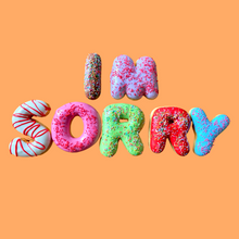 Load image into Gallery viewer, 'Im Sorry' Donut Message