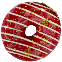 Load image into Gallery viewer, Giant Red Xmas Donut Cake