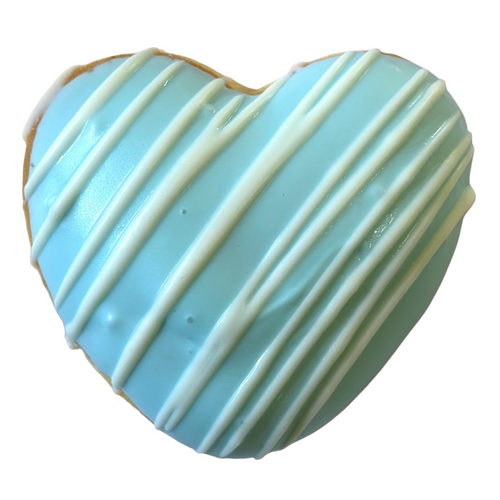 6 Pack Fathers Day Heart Filled Donuts