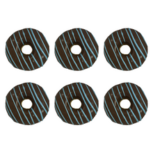 Load image into Gallery viewer, 6 Pack Fathers Day Chocolate Drizzle Donut Rings