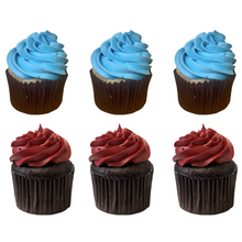 Load image into Gallery viewer, 6 Pack State Of Origin Cupcakes