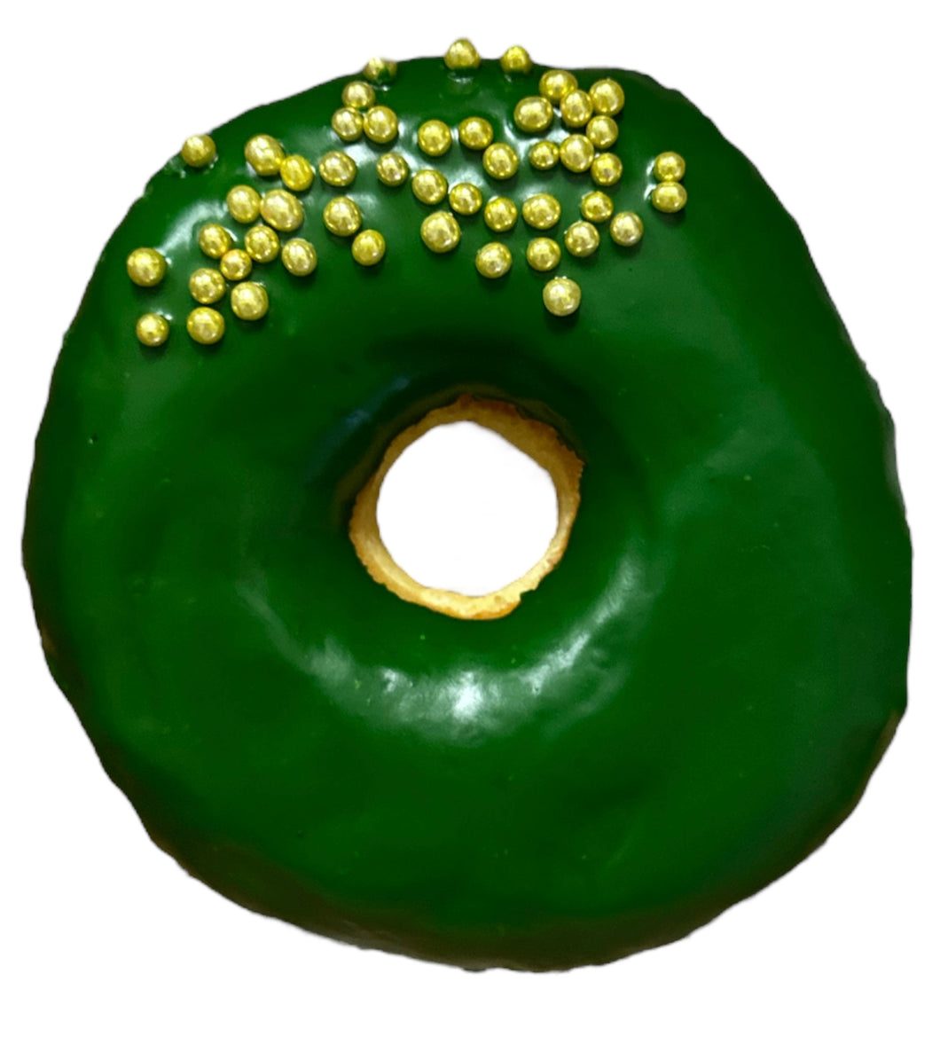 St Patricks Day Pearl Donut Ring - 6 Pack