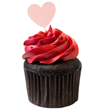 Load image into Gallery viewer, 6 Pack Love Heart Cupcake