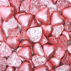 Chocolate Foil Hearts