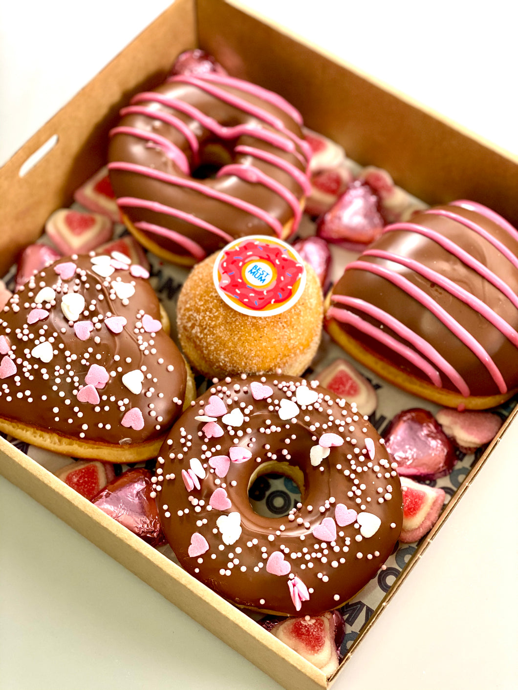 Mums Choc Nutella Donut 5 Pack (Best Mum)