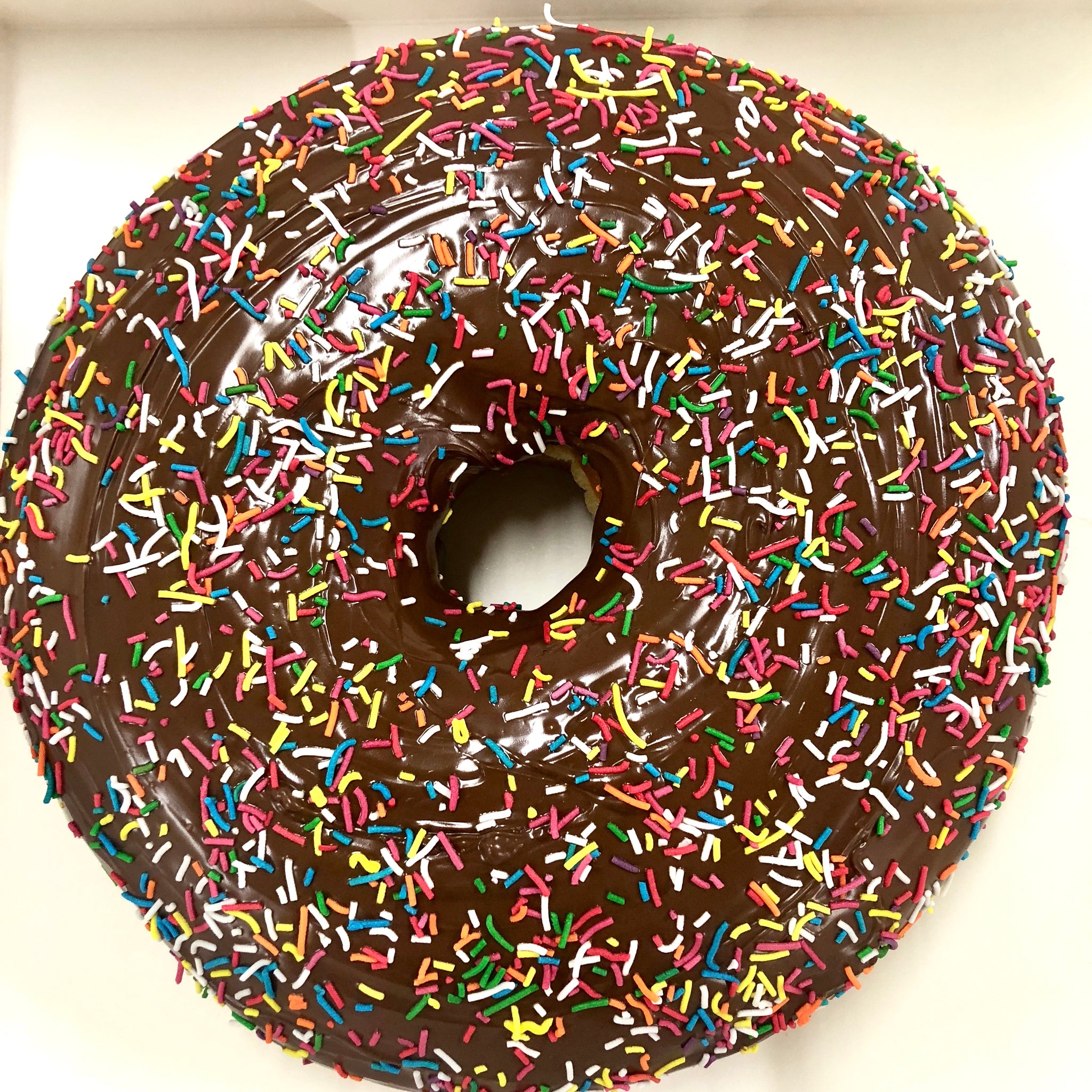 Giant Nutella Donut Cake - Main Image