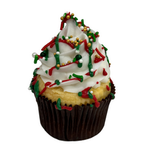 Load image into Gallery viewer, 9 Pack Mixed Christmas Cupcakes