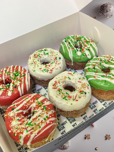 6 Pack Mixed Christmas Cronuts