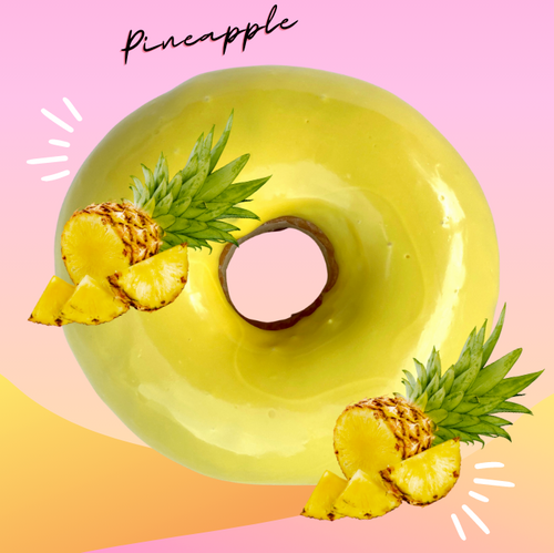 6 Pack Pineapple Iced Rings