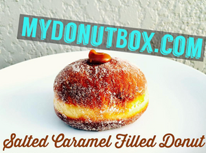 Mini Salted Caramel Filled Donuts (16 Pack)