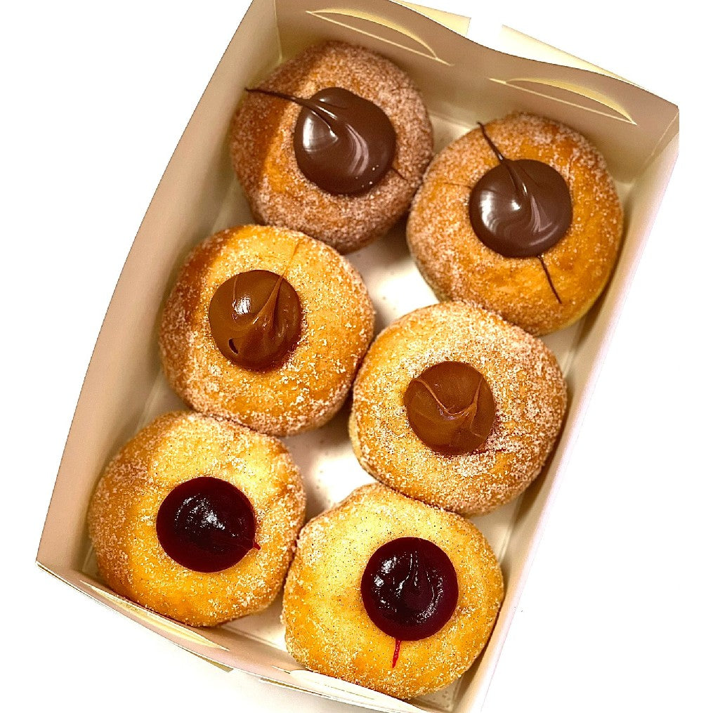 6 Pack Mixed Filled Donut