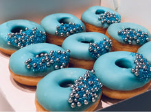Load image into Gallery viewer, 24 Blue Iced Rings - Customisable