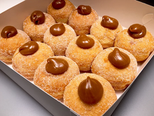 Load image into Gallery viewer, Salted Caramel Filled Donuts (12 Pack)
